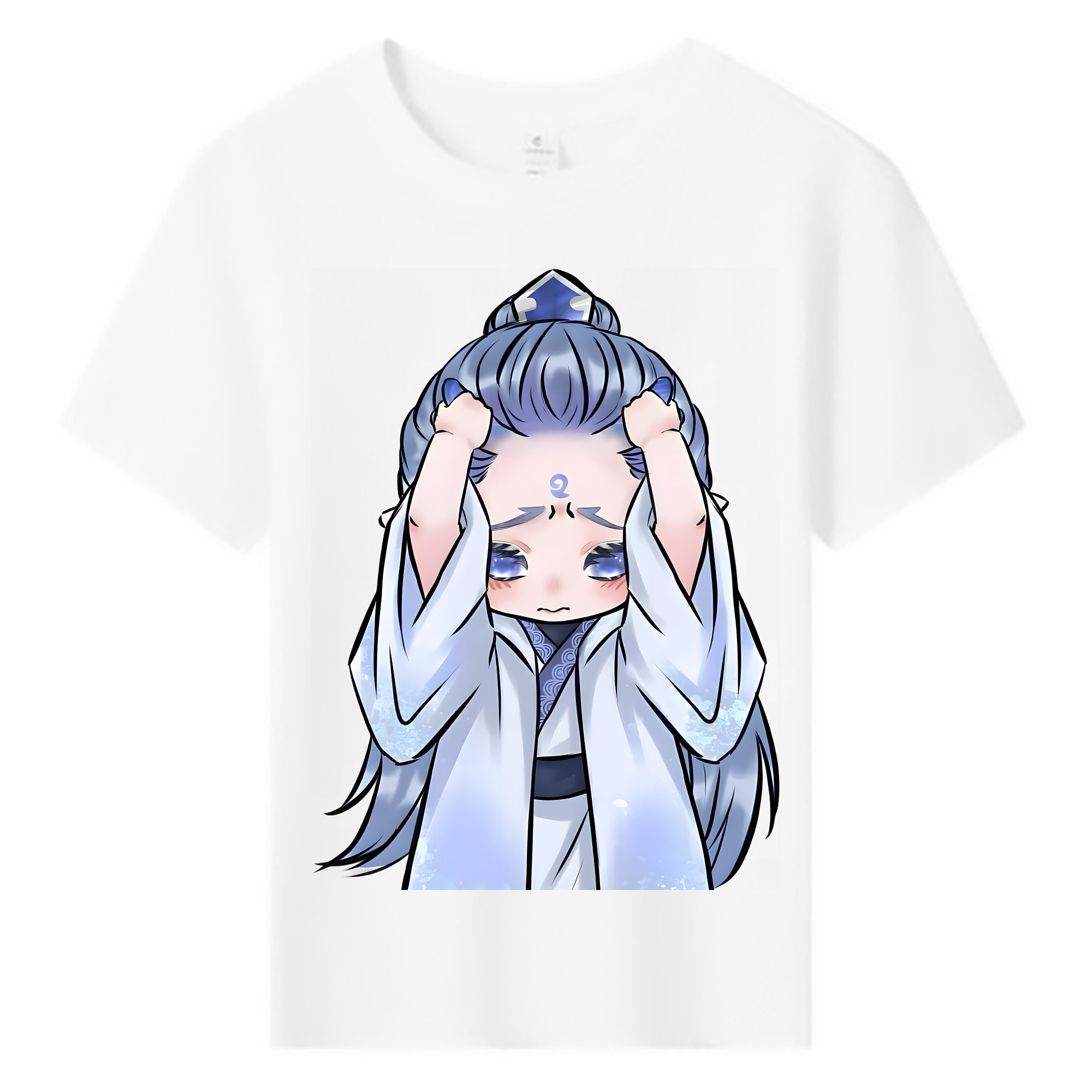 （画像用） Ne Zha 2 ナタ 魔童の大暴れ 綿100％キッズTシャツ（フロントプリント）