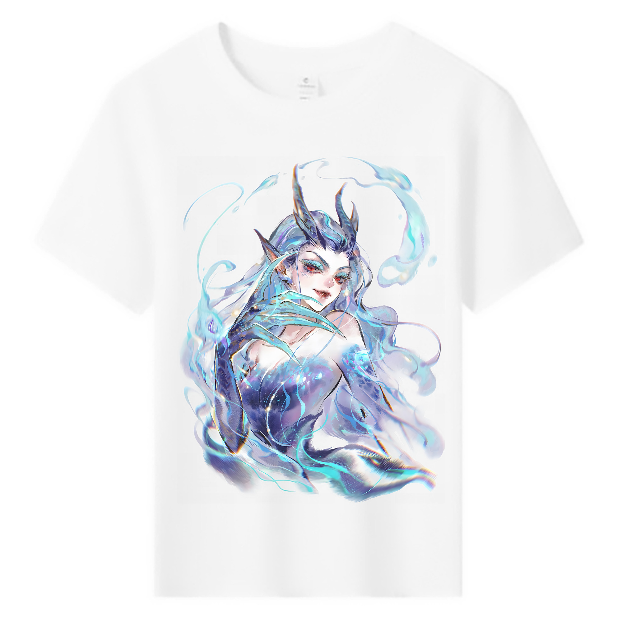 （画像用） Ne Zha 2 ナタ 魔童の大暴れ 綿100％キッズTシャツ（フロントプリント）