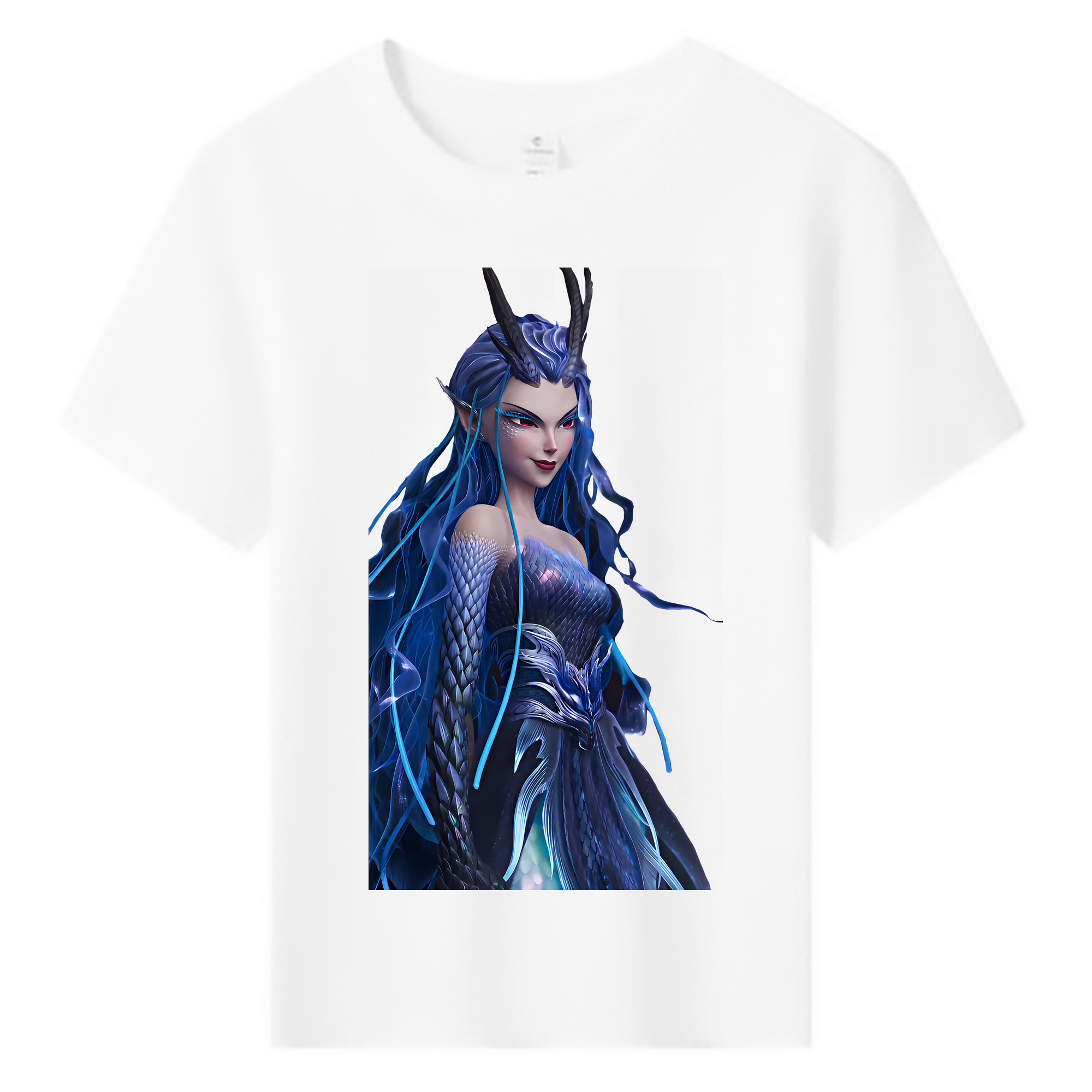 （画像用） Ne Zha 2 ナタ 魔童の大暴れ 綿100％キッズTシャツ（フロントプリント）