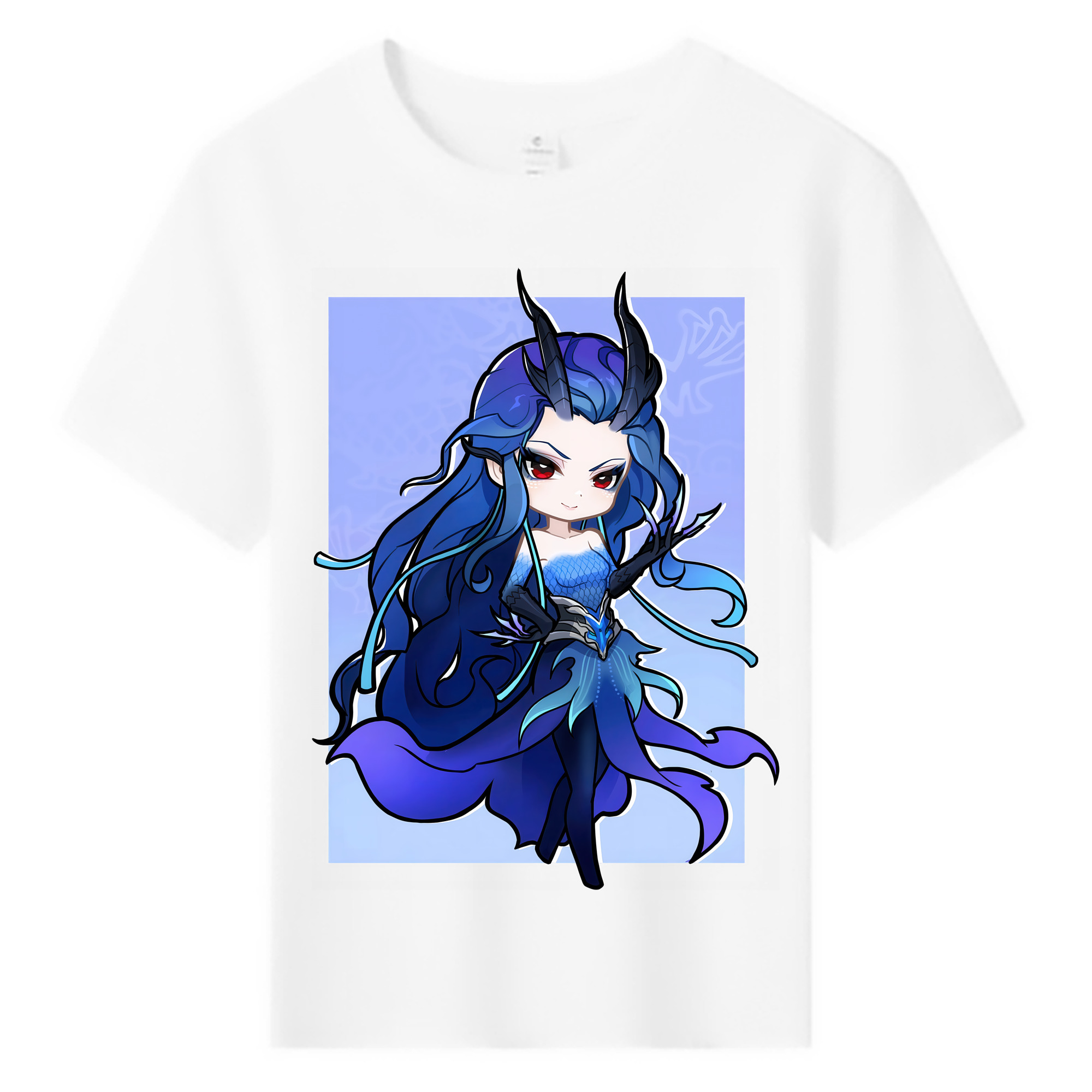 （画像用） Ne Zha 2 ナタ 魔童の大暴れ 綿100％キッズTシャツ（フロントプリント）