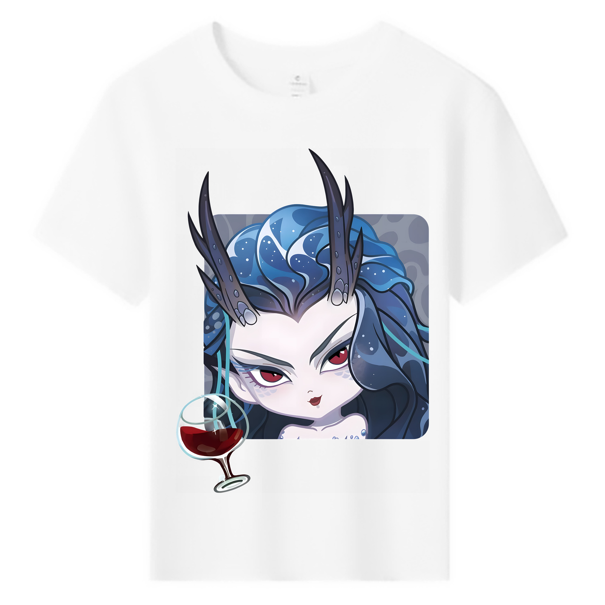 （画像用） Ne Zha 2 ナタ 魔童の大暴れ 綿100％キッズTシャツ（フロントプリント）
