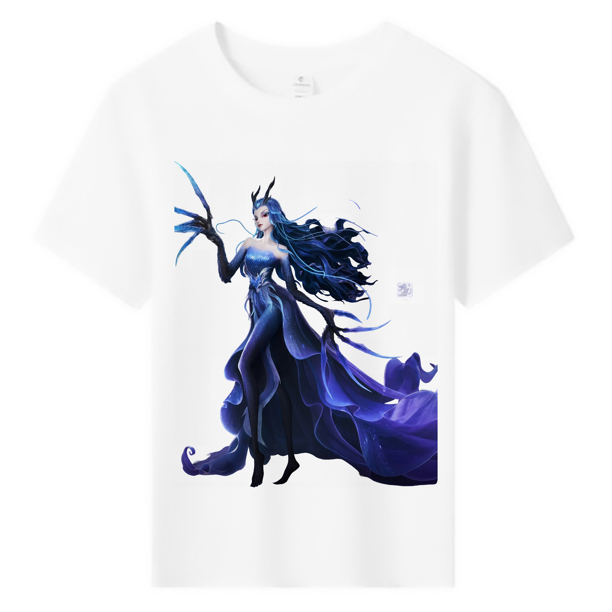 （画像用） Ne Zha 2 ナタ 魔童の大暴れ 綿100％キッズTシャツ（フロントプリント）