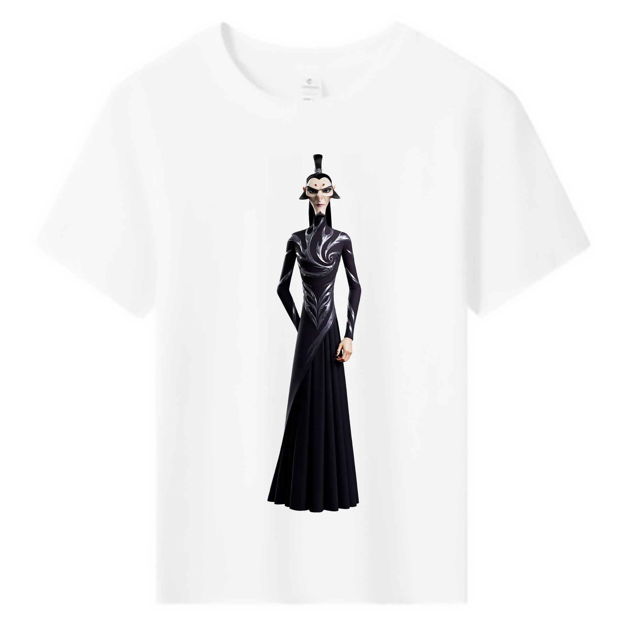 （画像用） Ne Zha 2 ナタ 魔童の大暴れ 綿100％キッズTシャツ（フロントプリント）