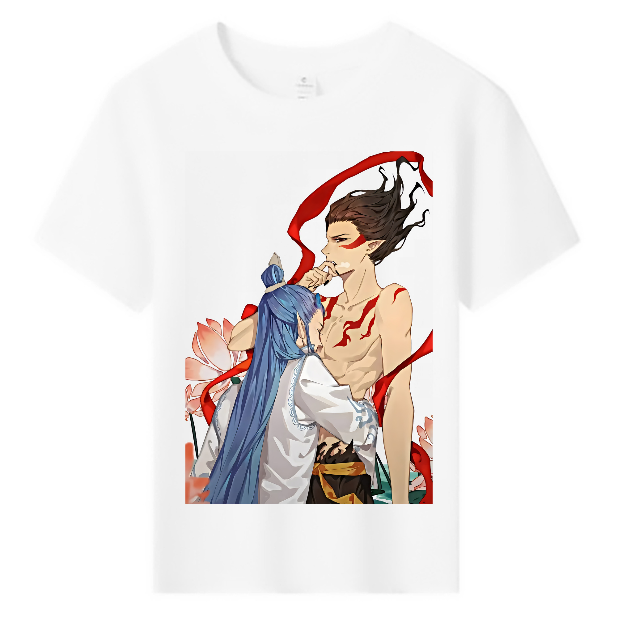 （画像用） Ne Zha 2 ナタ 魔童の大暴れ 綿100％キッズTシャツ（フロントプリント）