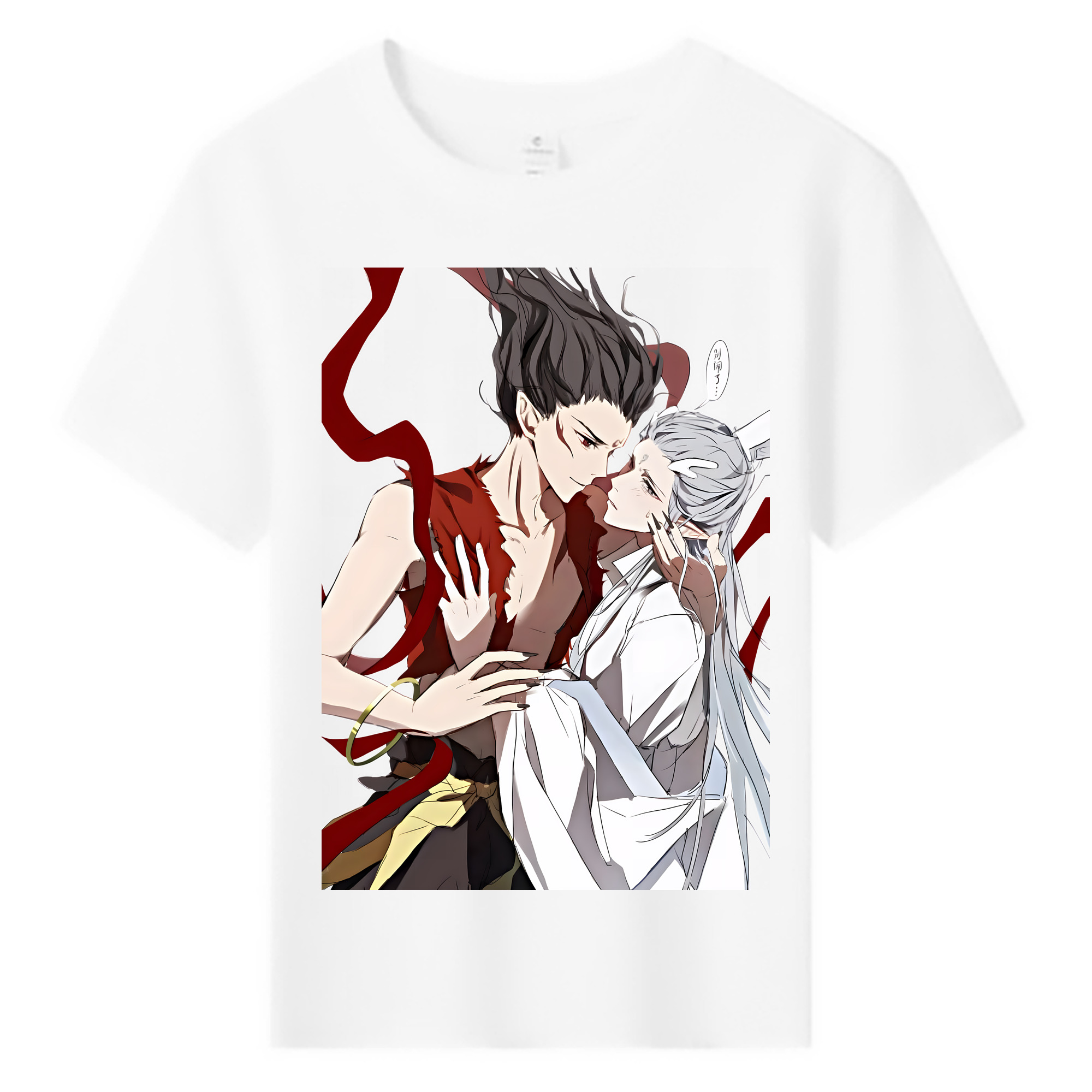 （画像用） Ne Zha 2 ナタ 魔童の大暴れ 綿100％キッズTシャツ（フロントプリント）