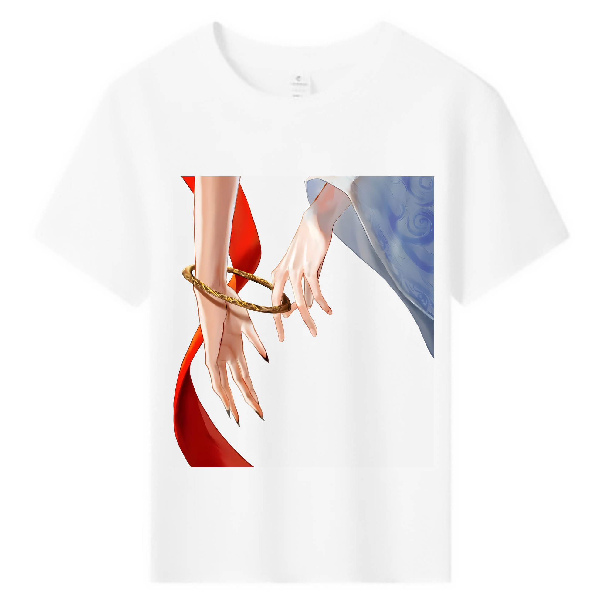 （画像用） Ne Zha 2 ナタ 魔童の大暴れ 綿100％キッズTシャツ（フロントプリント）