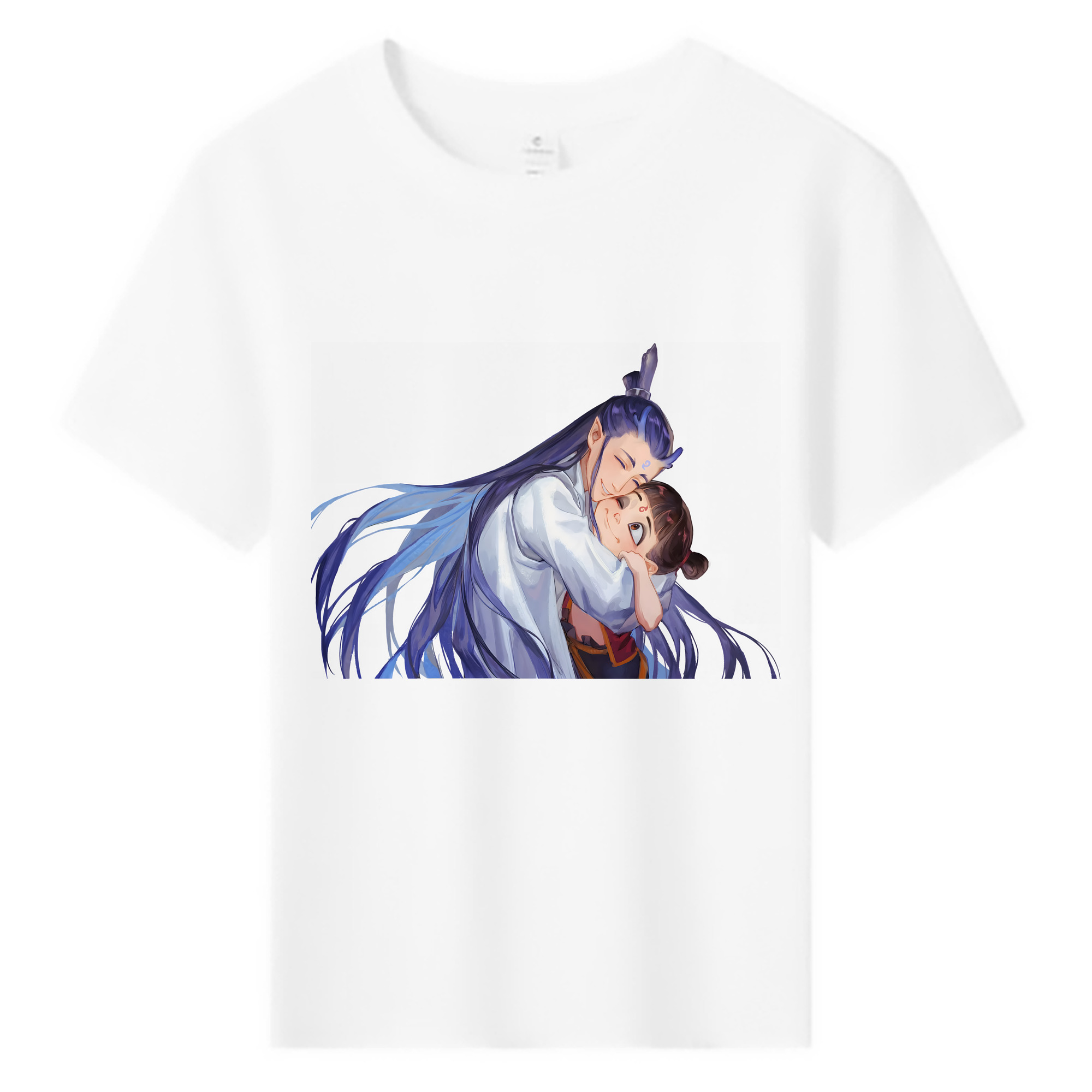 （画像用） Ne Zha 2 ナタ 魔童の大暴れ 綿100％キッズTシャツ（フロントプリント）