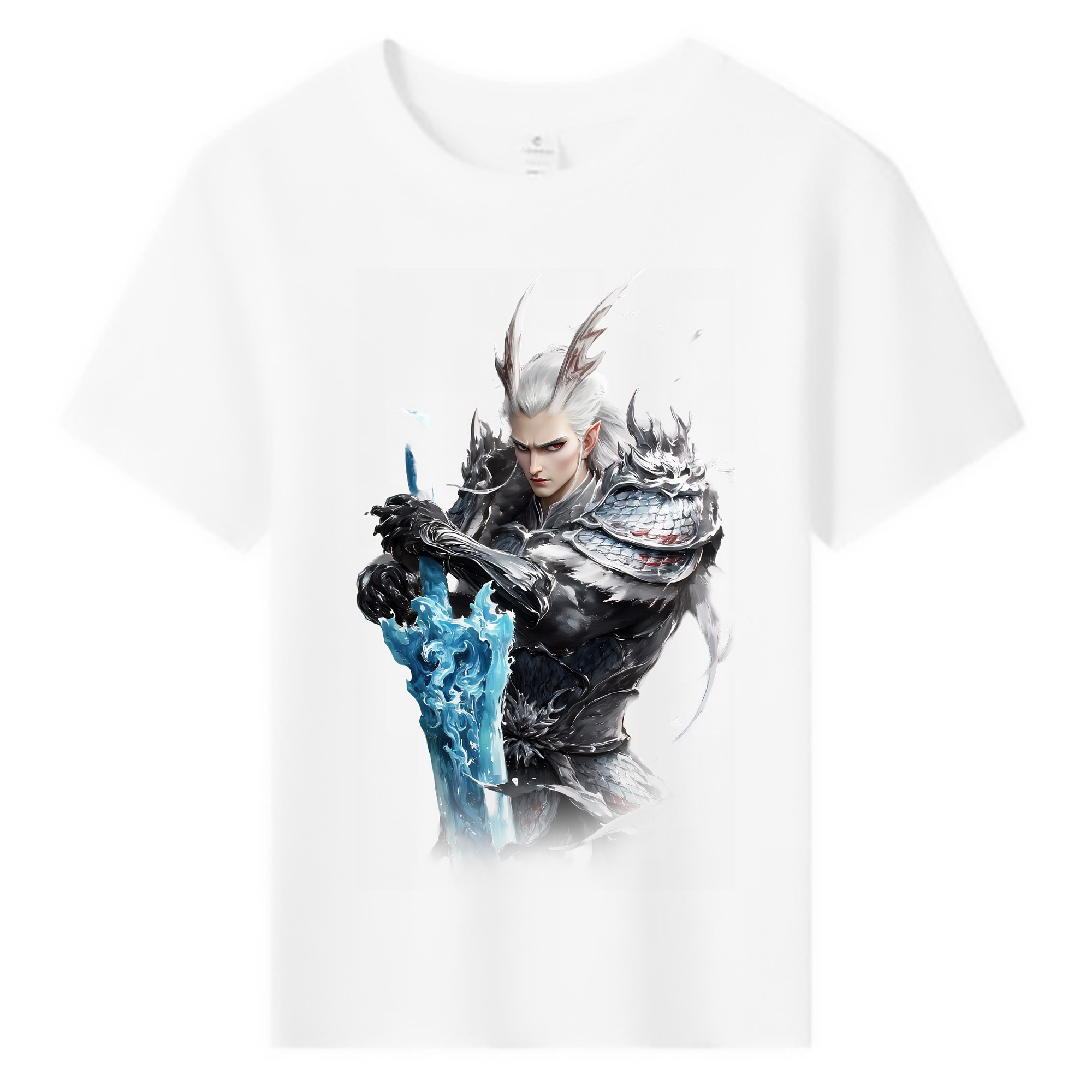 （画像用） Ne Zha 2 ナタ 魔童の大暴れ 綿100％キッズTシャツ（フロントプリント）