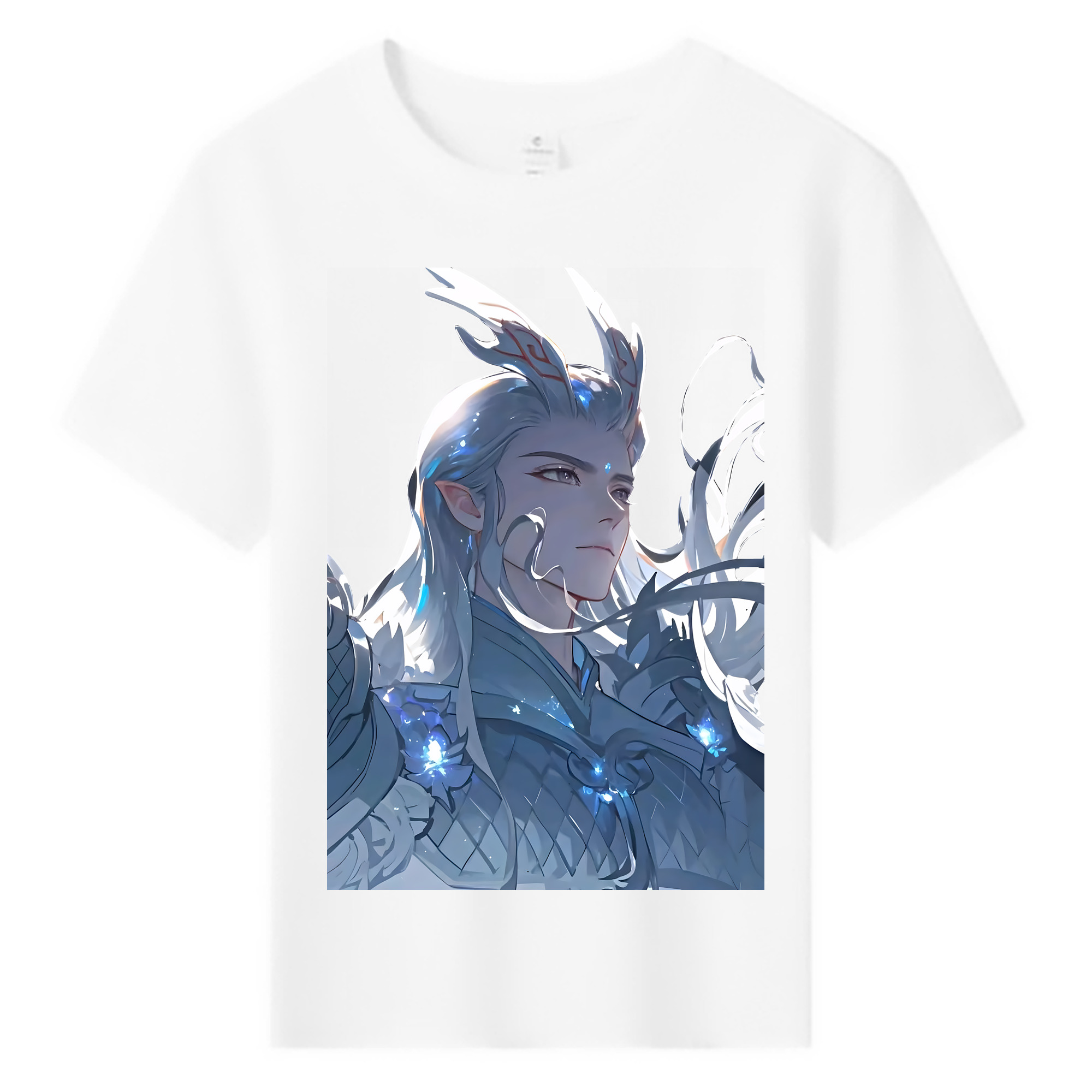 （画像用） Ne Zha 2 ナタ 魔童の大暴れ 綿100％キッズTシャツ（フロントプリント）