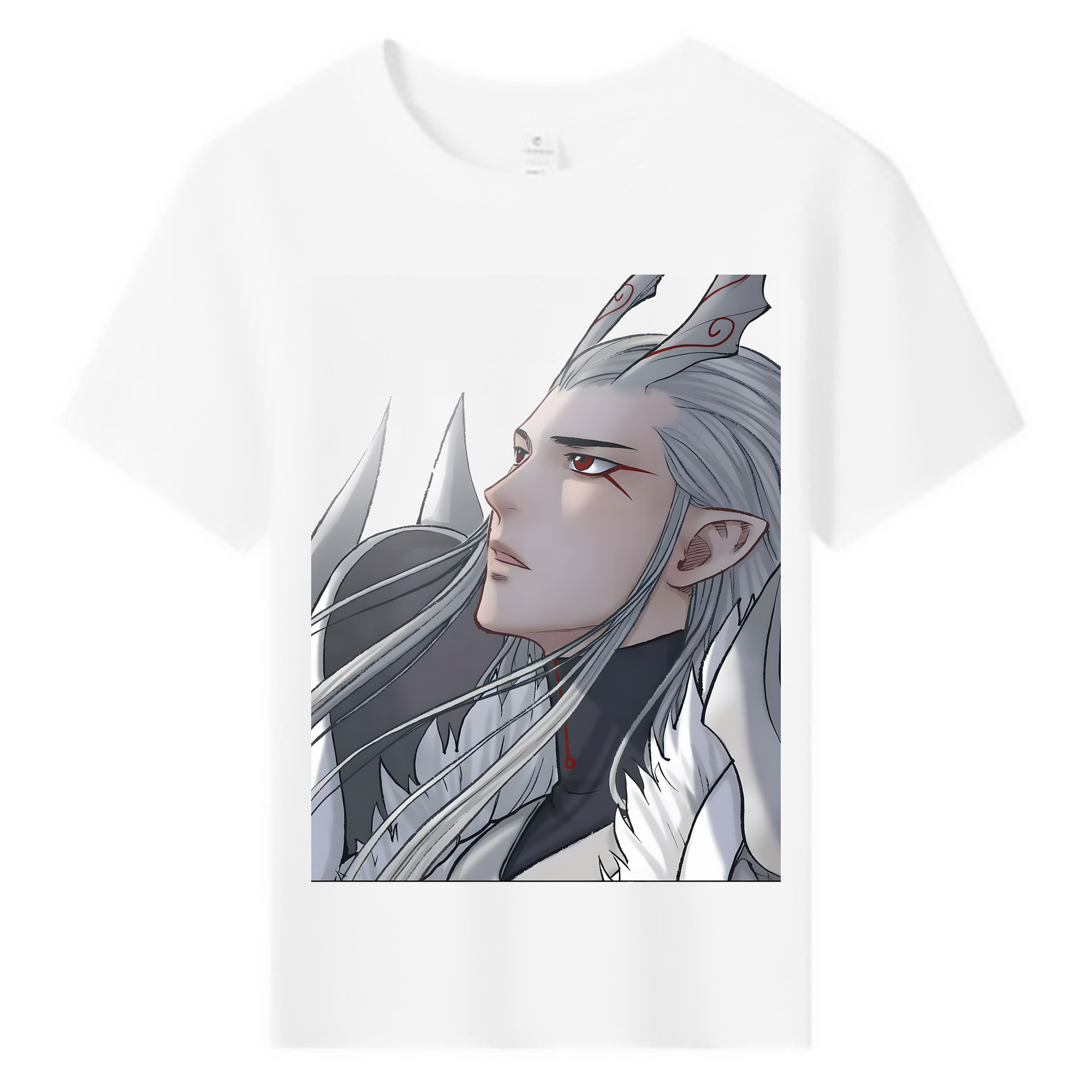 （画像用） Ne Zha 2 ナタ 魔童の大暴れ 綿100％キッズTシャツ（フロントプリント）