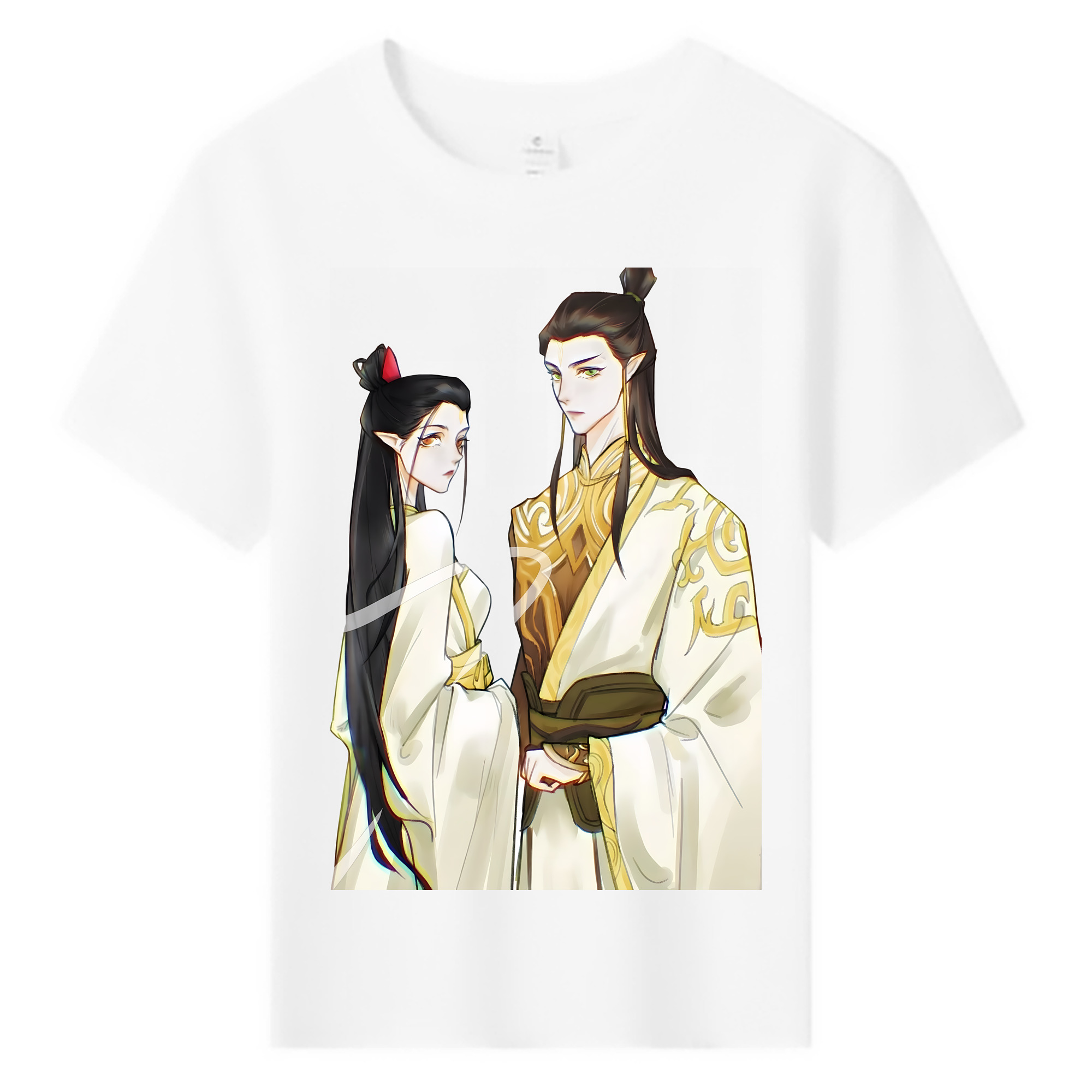 （画像用） Ne Zha 2 ナタ 魔童の大暴れ 綿100％キッズTシャツ（フロントプリント）