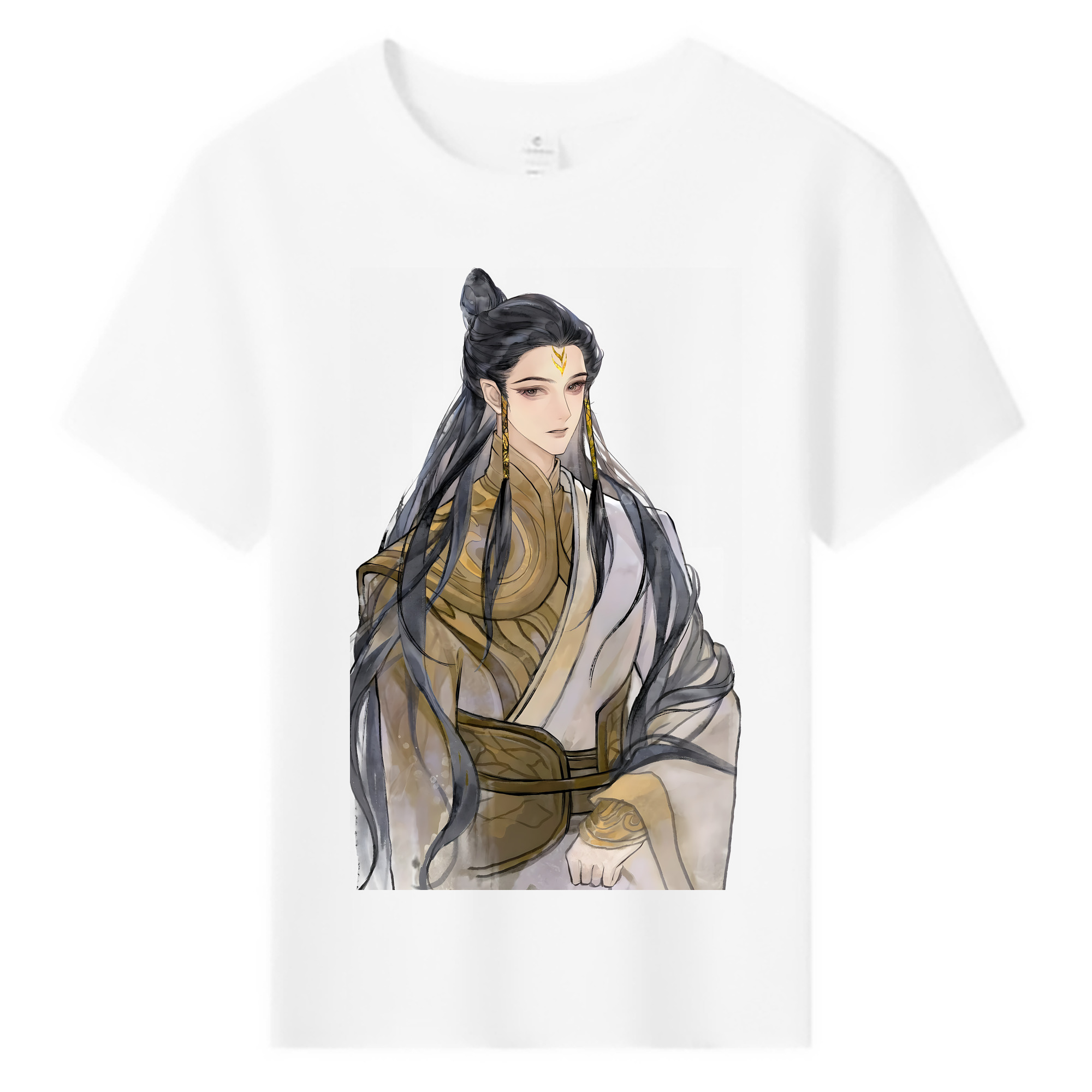 （画像用） Ne Zha 2 ナタ 魔童の大暴れ 綿100％キッズTシャツ（フロントプリント）