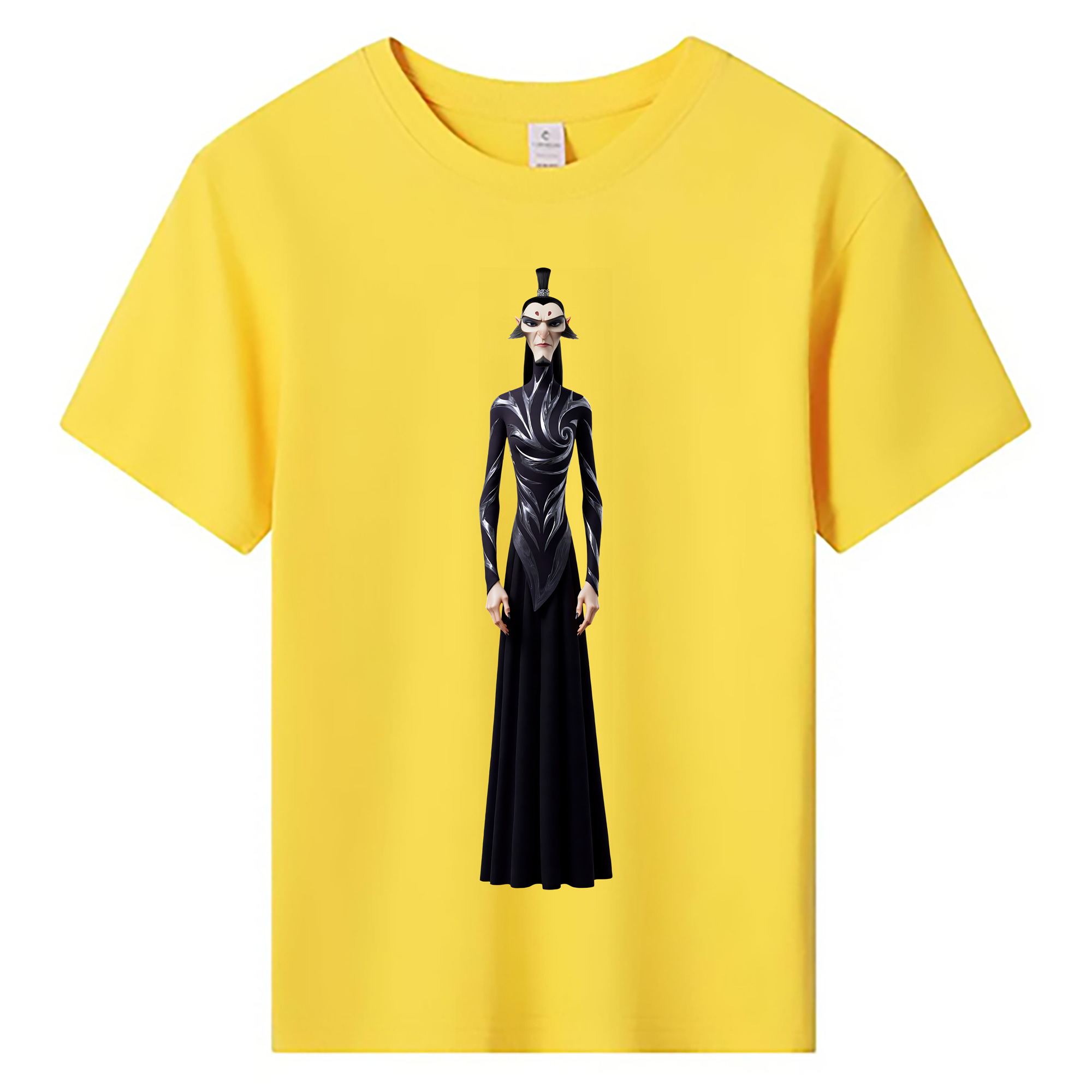 （画像用） Ne Zha 2 ナタ 魔童の大暴れ 綿100％キッズTシャツ（フロントプリント）