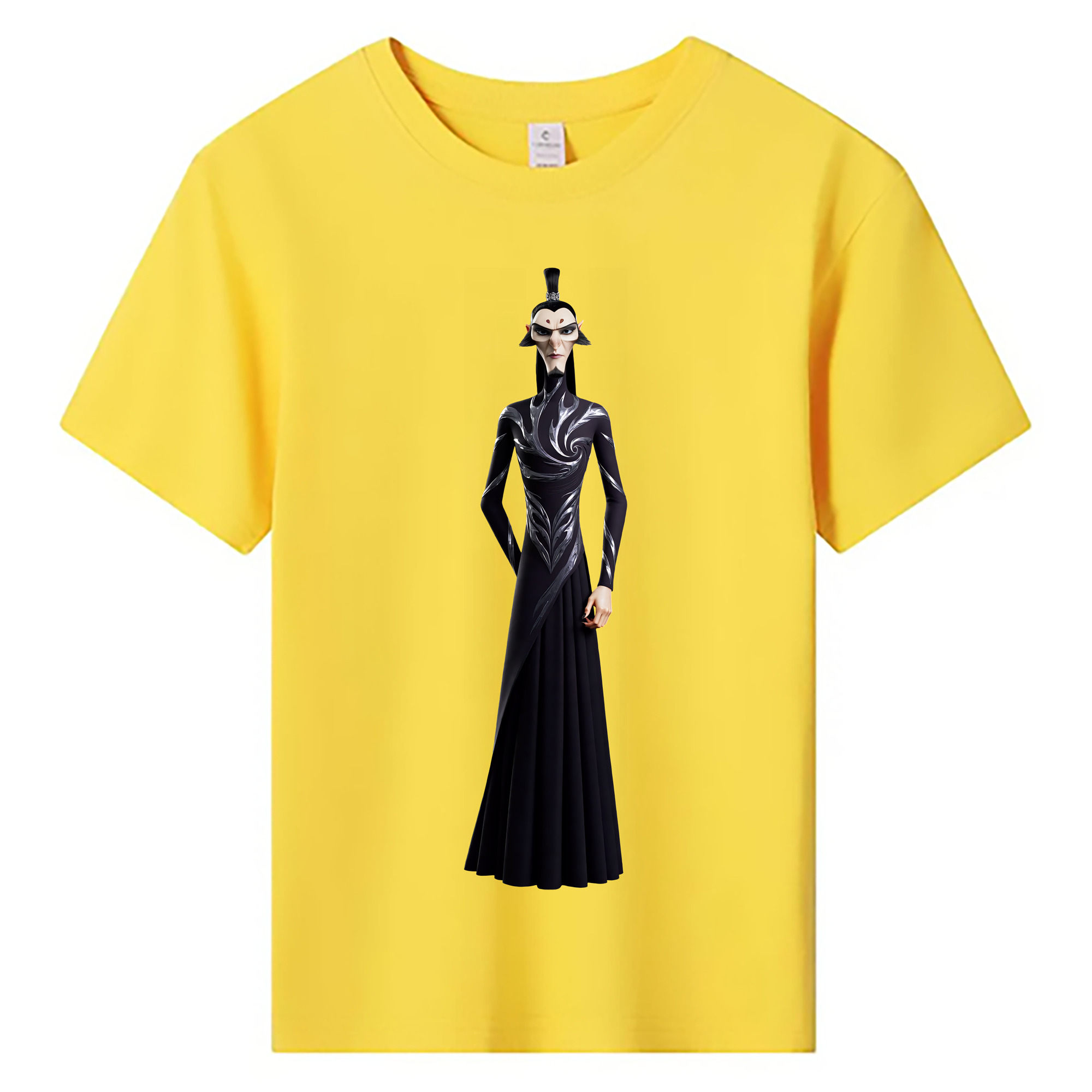 （画像用） Ne Zha 2 ナタ 魔童の大暴れ 綿100％キッズTシャツ（フロントプリント）