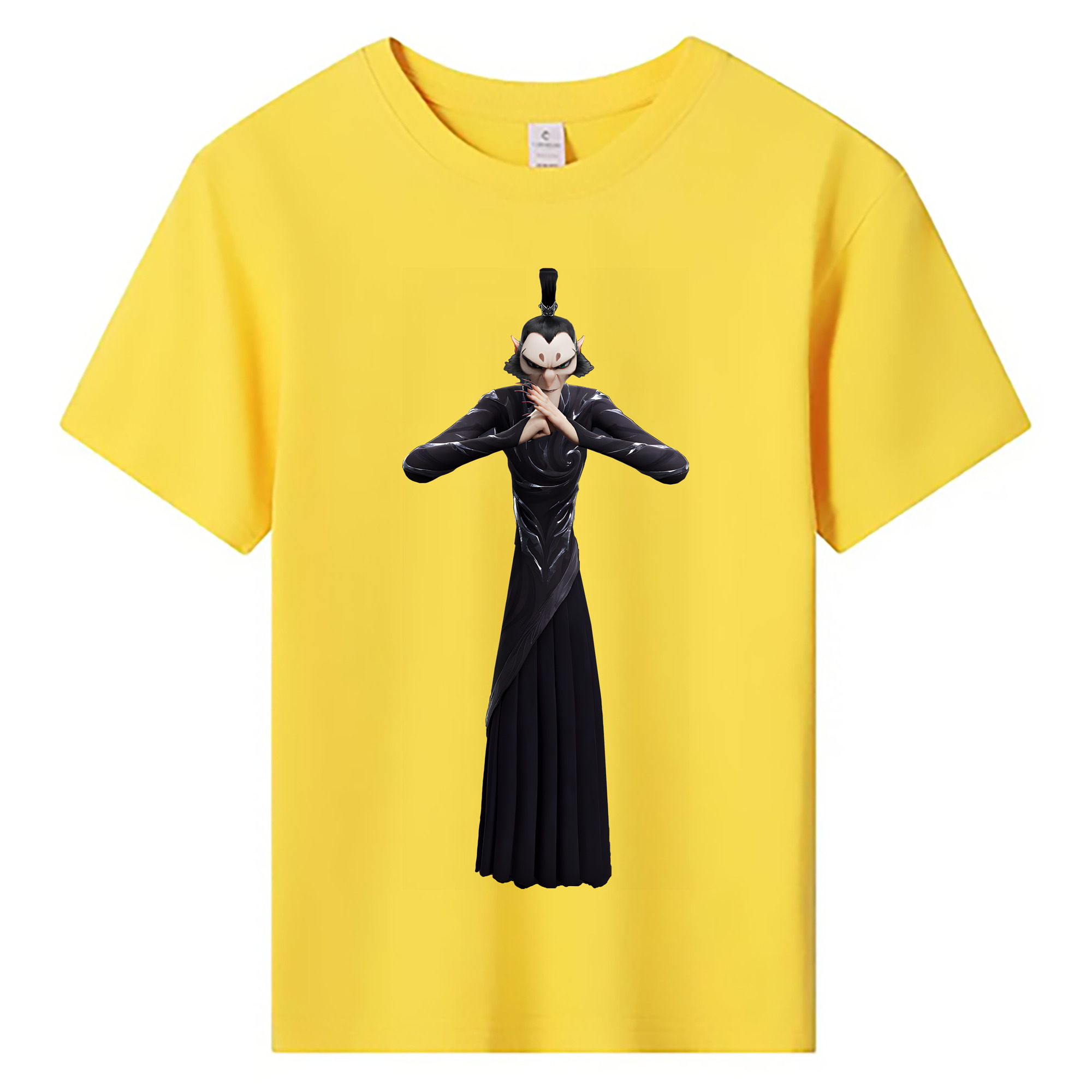 （画像用） Ne Zha 2 ナタ 魔童の大暴れ 綿100％キッズTシャツ（フロントプリント）