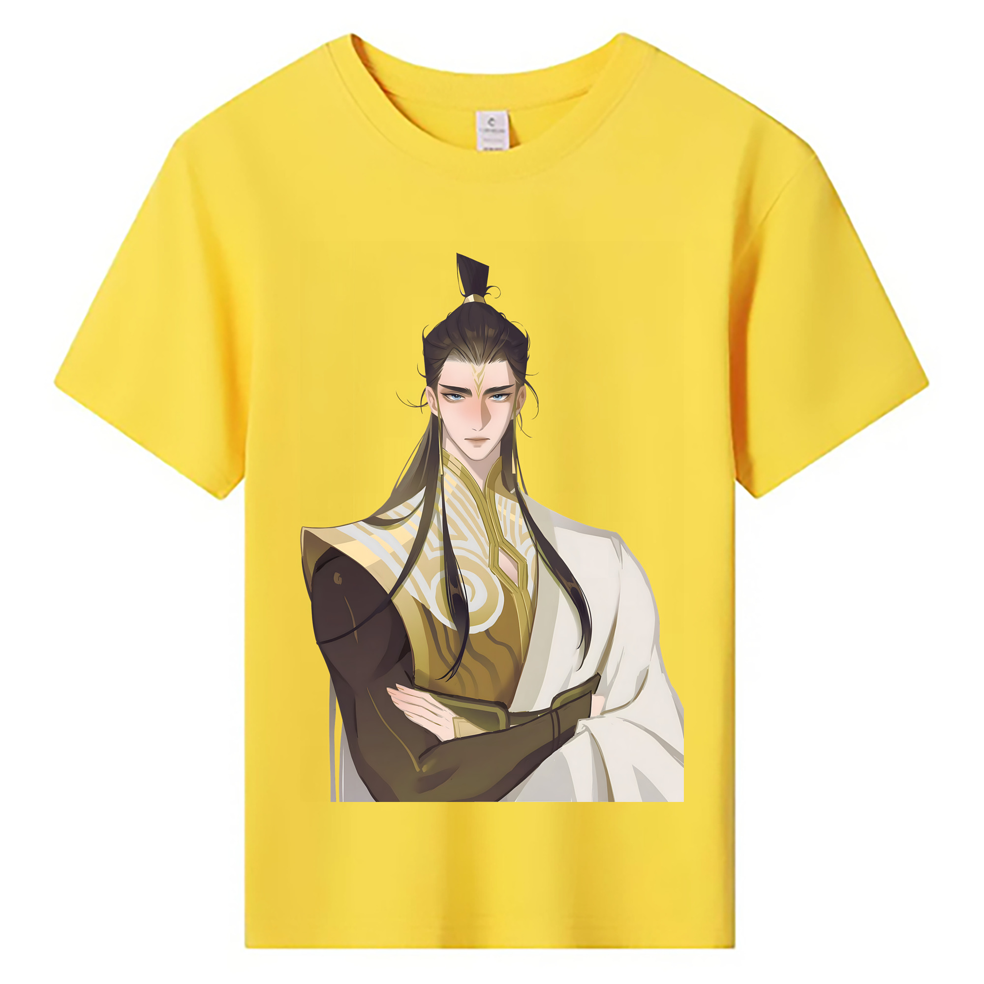 （画像用） Ne Zha 2 ナタ 魔童の大暴れ 綿100％キッズTシャツ（フロントプリント）