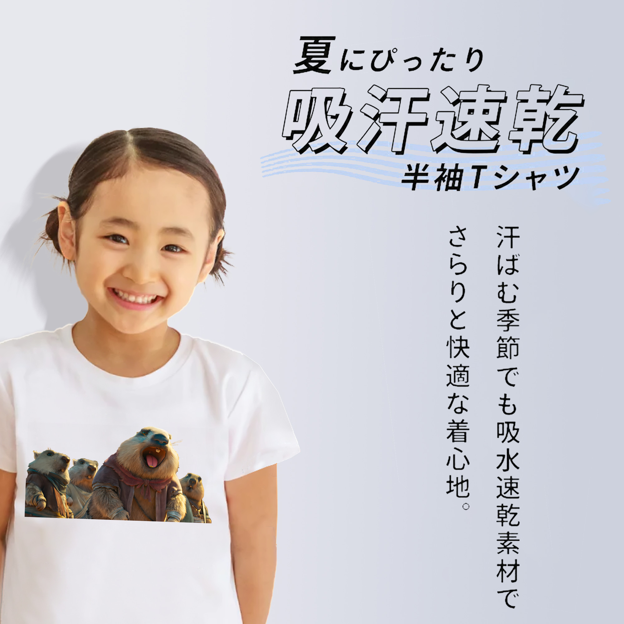Ne Zha 2 ナタ 魔童の大暴れ 綿100％キッズTシャツ（フロントプリント）