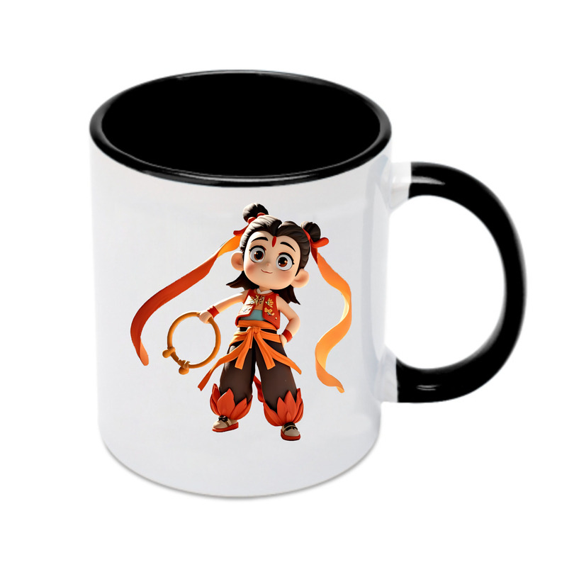 （画像用） Ne Zha 2 ナタ 魔童の大暴れ カラーマグカップ