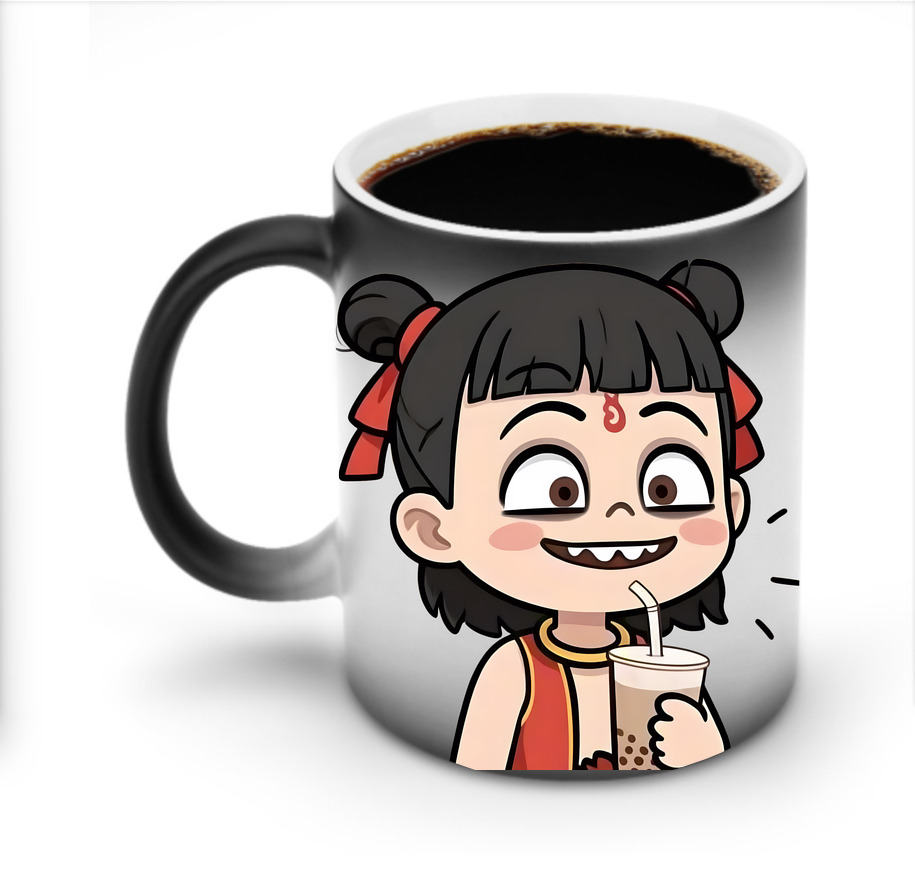 （画像用） Ne Zha 2 ナタ 魔童の大暴れ 温度変色マグカップ