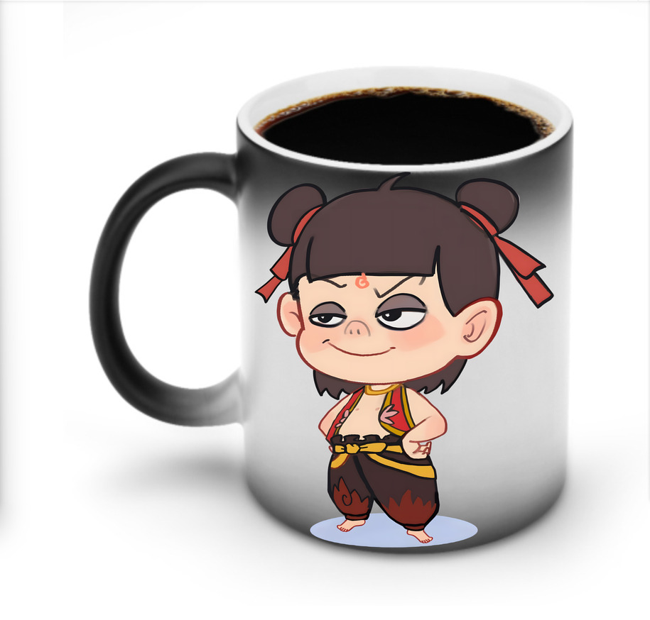 （画像用） Ne Zha 2 ナタ 魔童の大暴れ 温度変色マグカップ