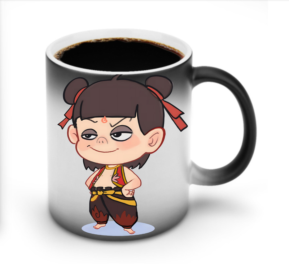 （画像用） Ne Zha 2 ナタ 魔童の大暴れ 温度変色マグカップ