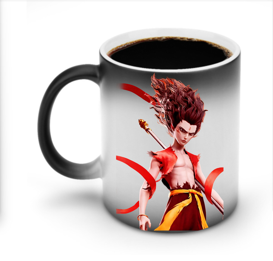 （画像用） Ne Zha 2 ナタ 魔童の大暴れ 温度変色マグカップ