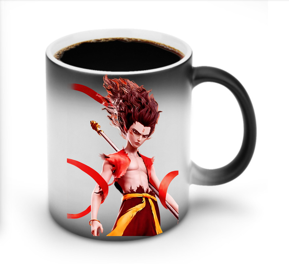 （画像用） Ne Zha 2 ナタ 魔童の大暴れ 温度変色マグカップ