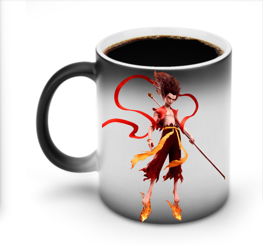 （画像用） Ne Zha 2 ナタ 魔童の大暴れ 温度変色マグカップ