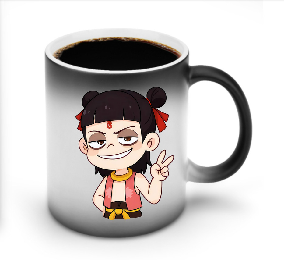 （画像用） Ne Zha 2 ナタ 魔童の大暴れ 温度変色マグカップ