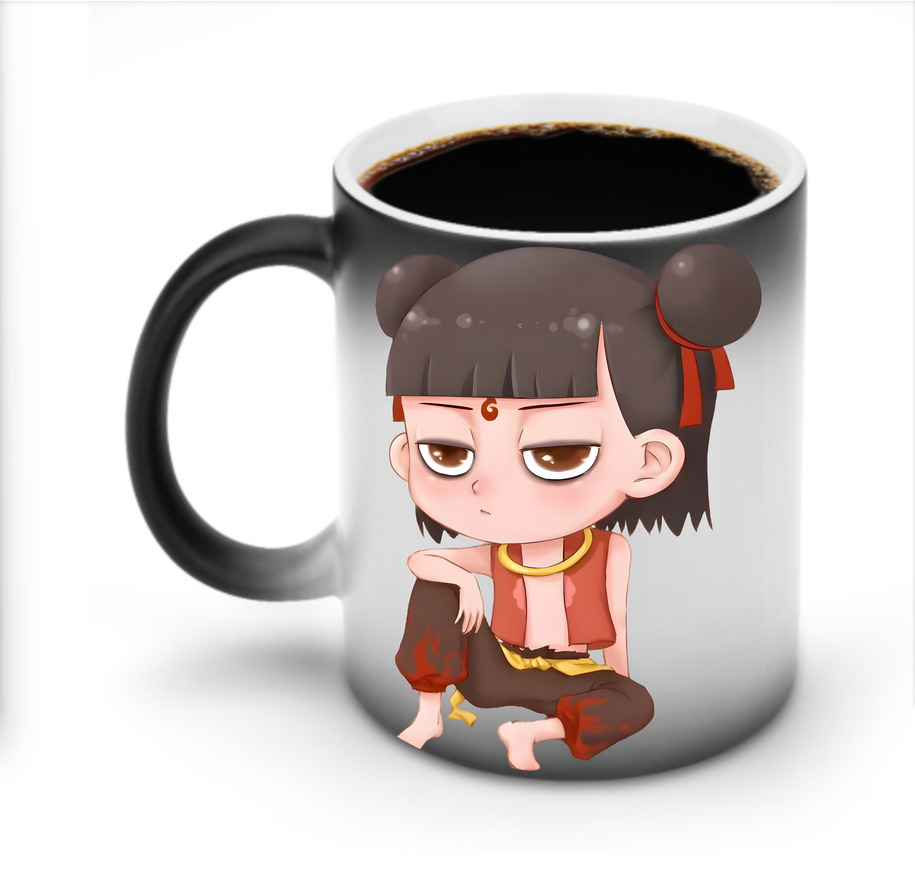 （画像用） Ne Zha 2 ナタ 魔童の大暴れ 温度変色マグカップ