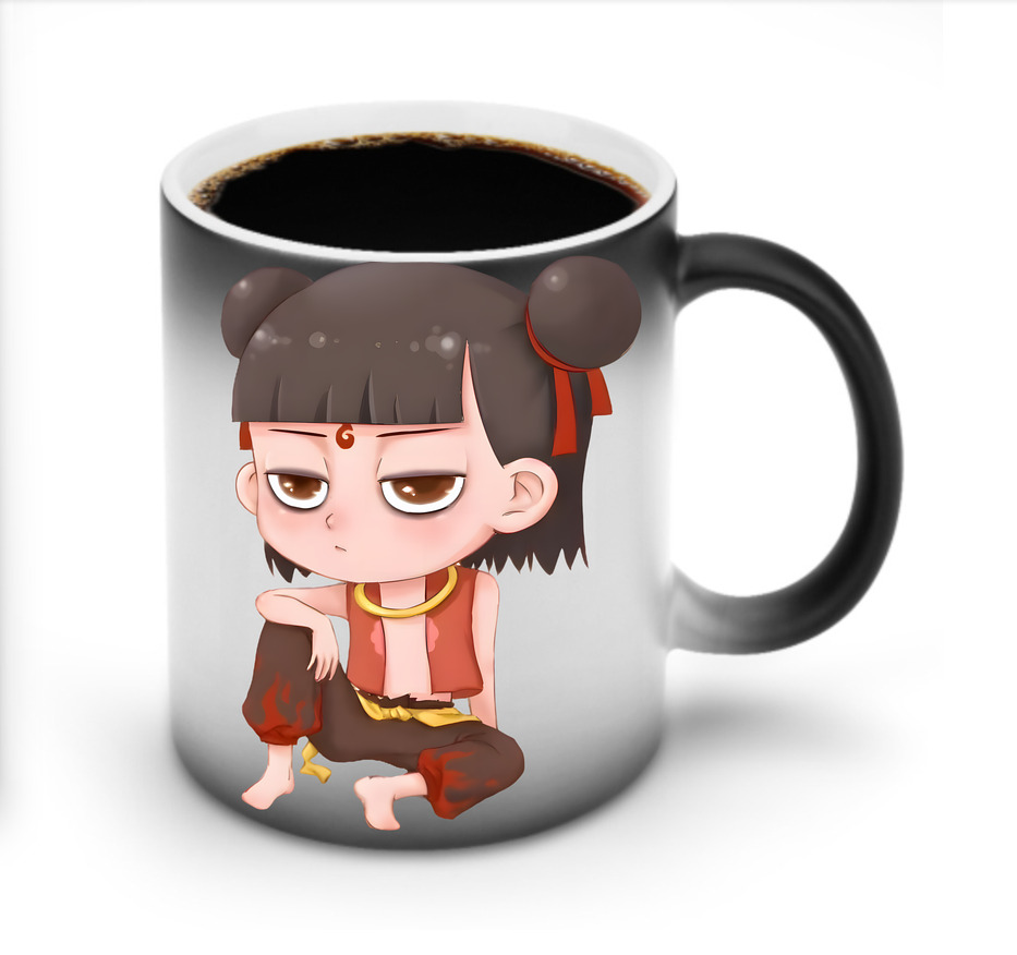 （画像用） Ne Zha 2 ナタ 魔童の大暴れ 温度変色マグカップ