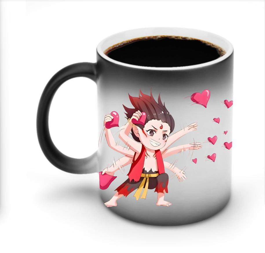（画像用） Ne Zha 2 ナタ 魔童の大暴れ 温度変色マグカップ
