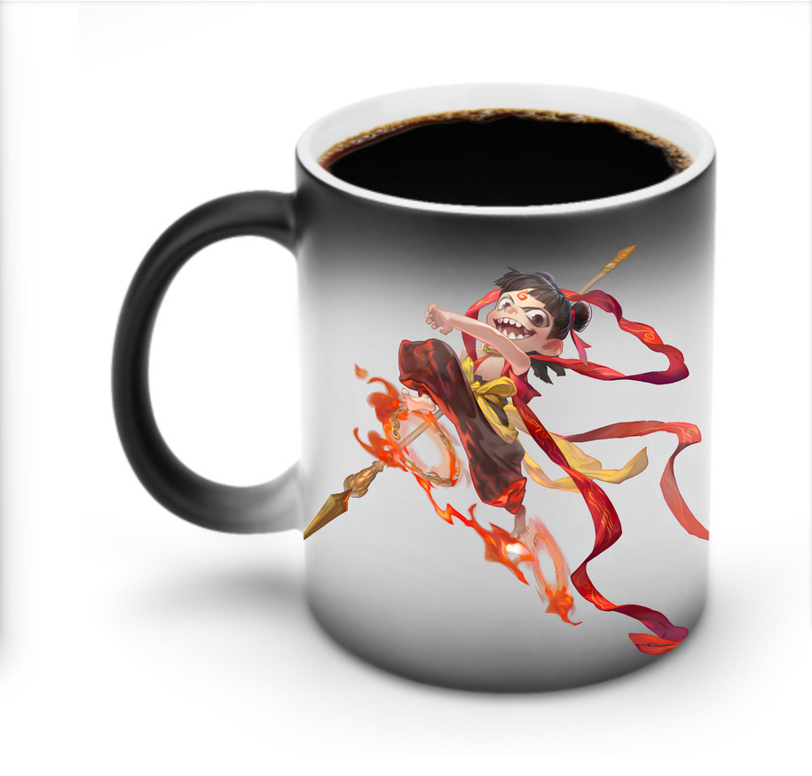 （画像用） Ne Zha 2 ナタ 魔童の大暴れ 温度変色マグカップ