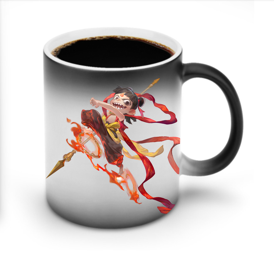 （画像用） Ne Zha 2 ナタ 魔童の大暴れ 温度変色マグカップ