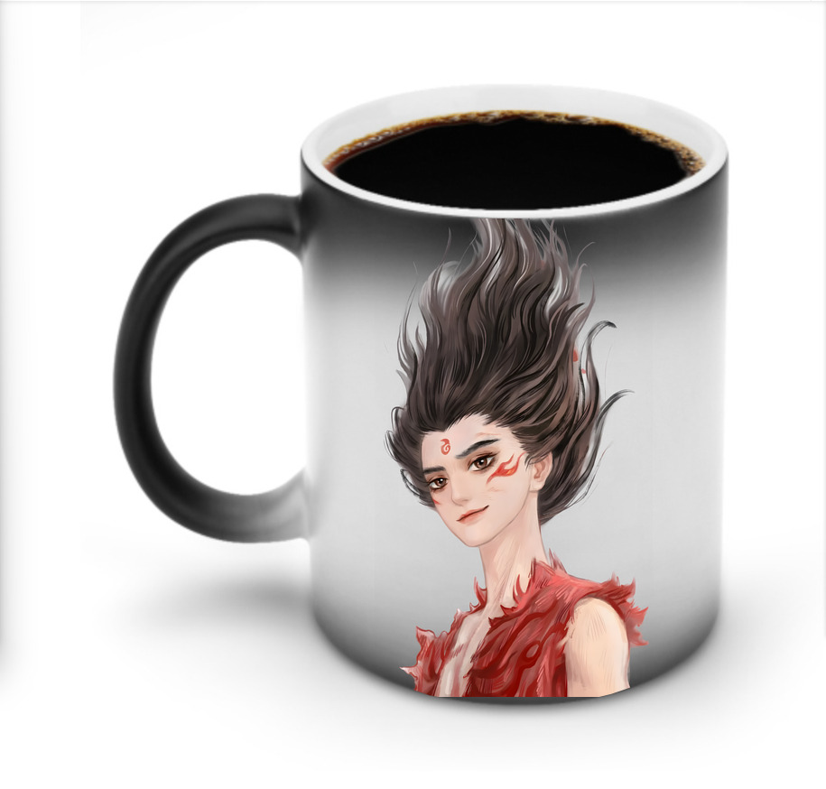 （画像用） Ne Zha 2 ナタ 魔童の大暴れ 温度変色マグカップ
