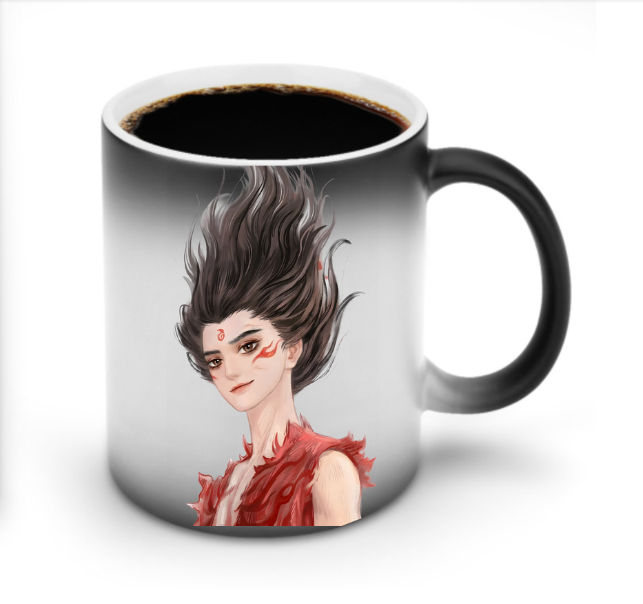 （画像用） Ne Zha 2 ナタ 魔童の大暴れ 温度変色マグカップ