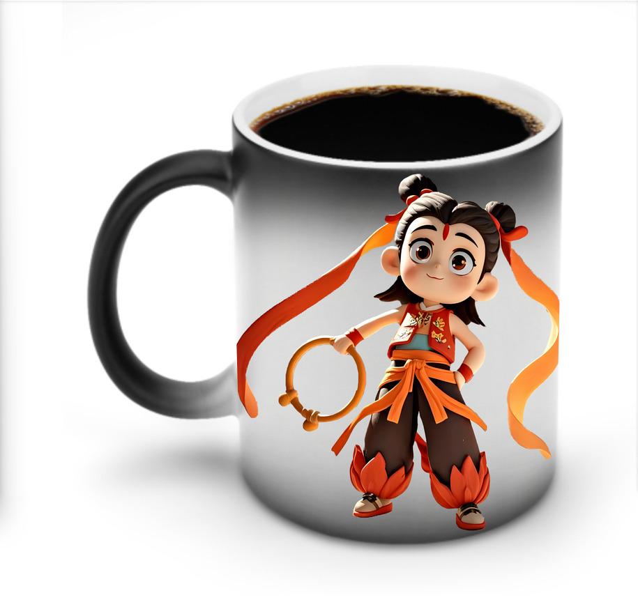 （画像用） Ne Zha 2 ナタ 魔童の大暴れ 温度変色マグカップ