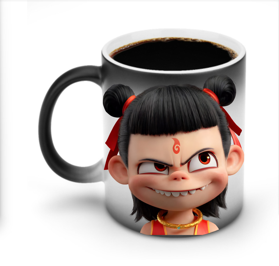 （画像用） Ne Zha 2 ナタ 魔童の大暴れ 温度変色マグカップ