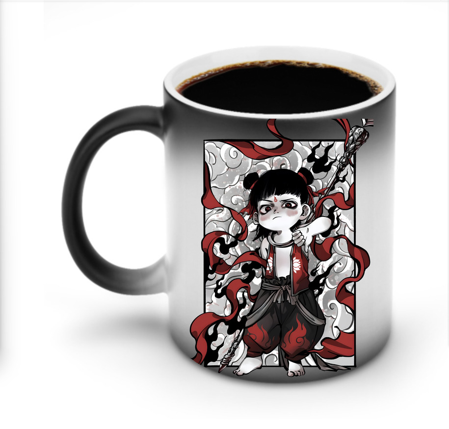 （画像用） Ne Zha 2 ナタ 魔童の大暴れ 温度変色マグカップ