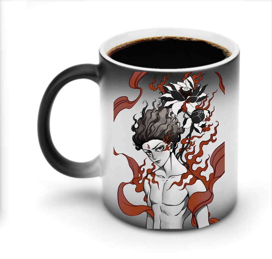 （画像用） Ne Zha 2 ナタ 魔童の大暴れ 温度変色マグカップ