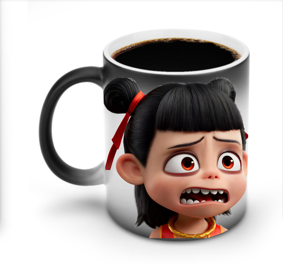 （画像用） Ne Zha 2 ナタ 魔童の大暴れ 温度変色マグカップ