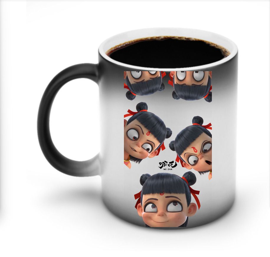 （画像用） Ne Zha 2 ナタ 魔童の大暴れ 温度変色マグカップ