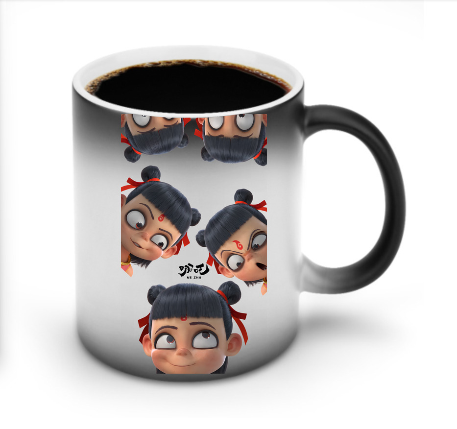 （画像用） Ne Zha 2 ナタ 魔童の大暴れ 温度変色マグカップ