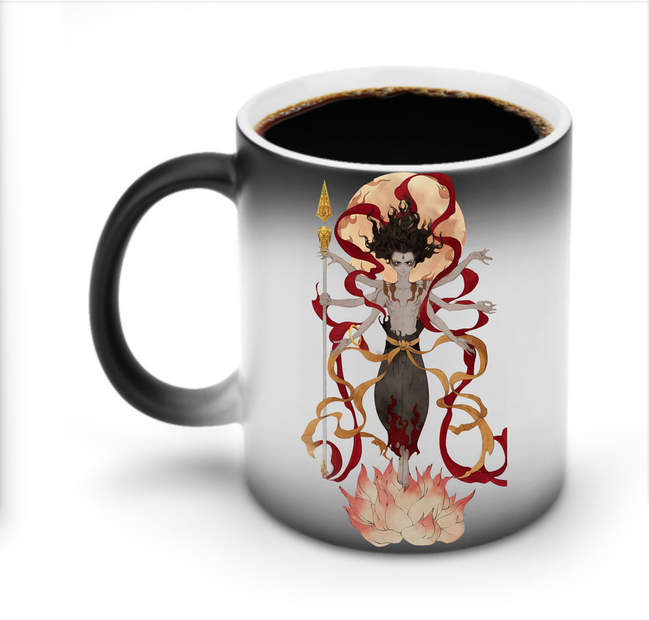 （画像用） Ne Zha 2 ナタ 魔童の大暴れ 温度変色マグカップ