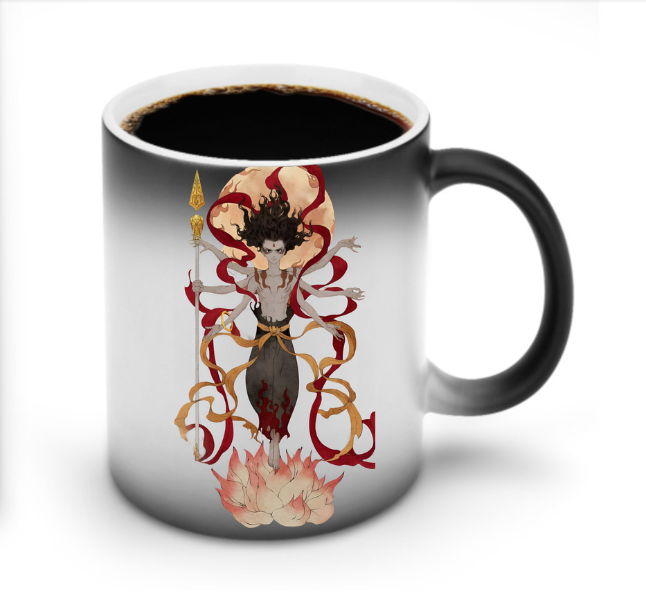 （画像用） Ne Zha 2 ナタ 魔童の大暴れ 温度変色マグカップ
