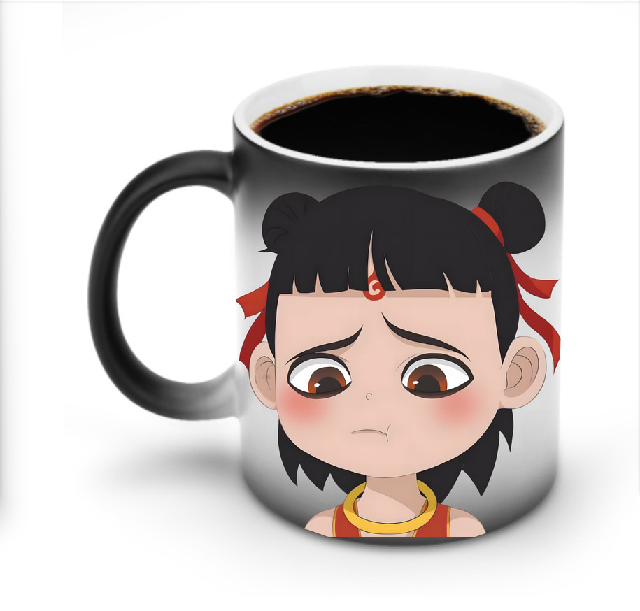 （画像用） Ne Zha 2 ナタ 魔童の大暴れ 温度変色マグカップ