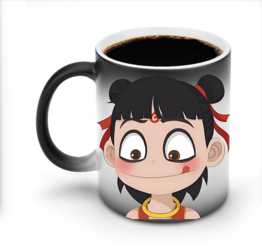 （画像用） Ne Zha 2 ナタ 魔童の大暴れ 温度変色マグカップ