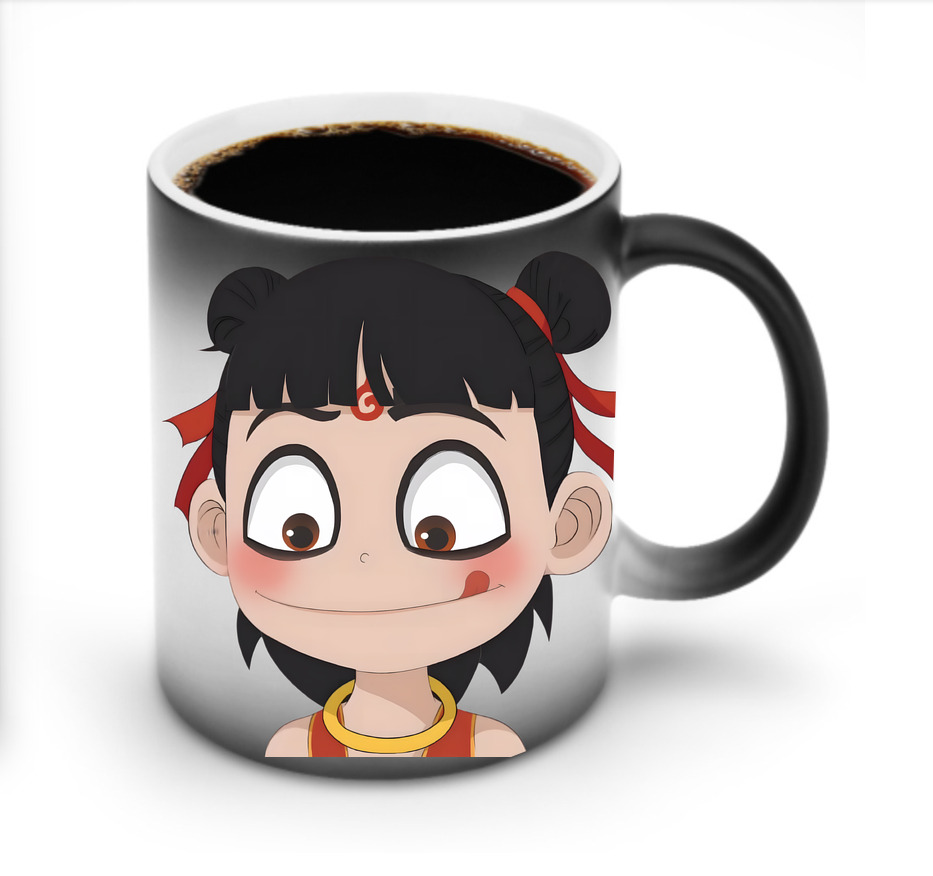 （画像用） Ne Zha 2 ナタ 魔童の大暴れ 温度変色マグカップ