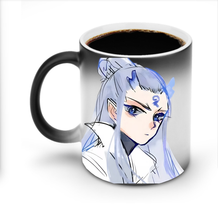 （画像用） Ne Zha 2 ナタ 魔童の大暴れ 温度変色マグカップ