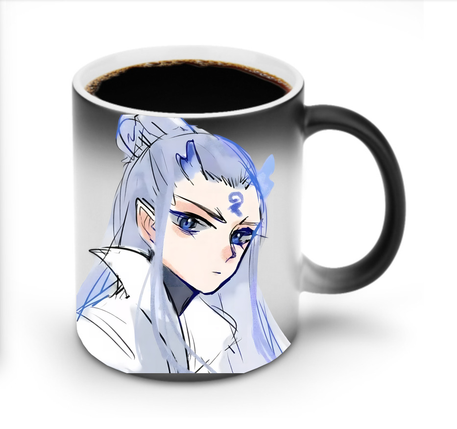 （画像用） Ne Zha 2 ナタ 魔童の大暴れ 温度変色マグカップ